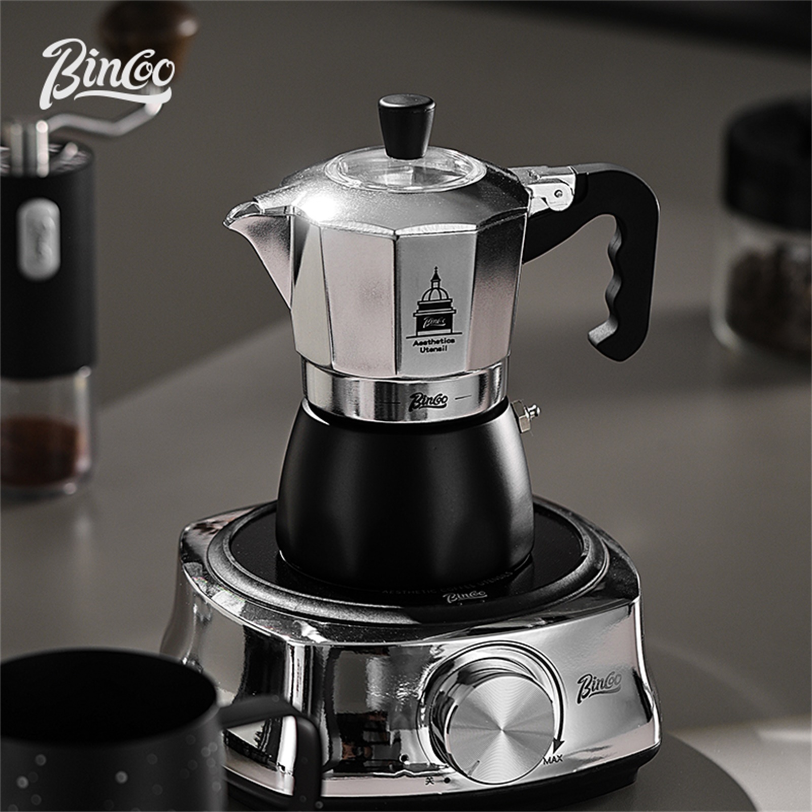BINCOO Double Valve Moka Pot，E - огляд і ціна Hero Coffee Equipment