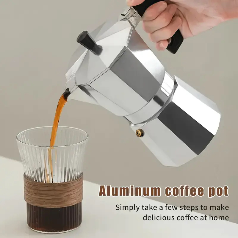 Classic Aluminum Moka Pot 50-3 - огляд і ціна Hero Coffee Equipment