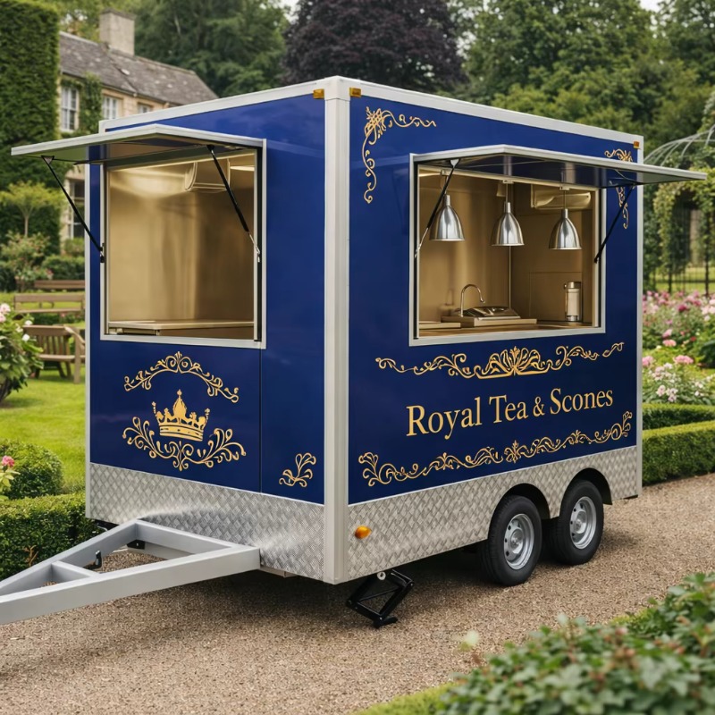 Mobile Food Catering Trailer F - огляд і ціна Coffee Equipment Australia